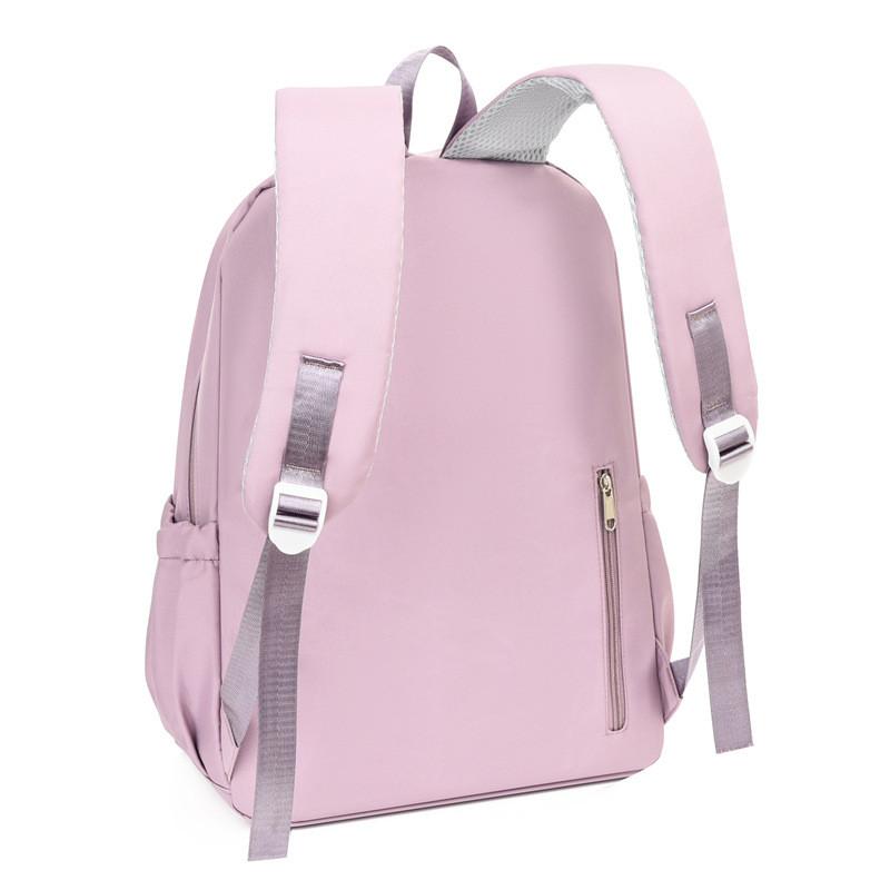 Oxford Cloth Girls School Backpack With Breathable Design For Middle School Students