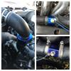 52mm Auto Wassertemperaturanzeige LCD 40~140 ℃ Rote Blaue Hintergrundbeleuchtung Mit Wassertemperatursensor Wassertemperatur-Verbindungsrohr Sensoradapter