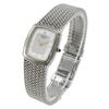 Seiko CREDOR Uhren 5A70-3C30 Silbernes Zifferblatt Edelstahl Quarz Analoganzeige Damen Gebraucht