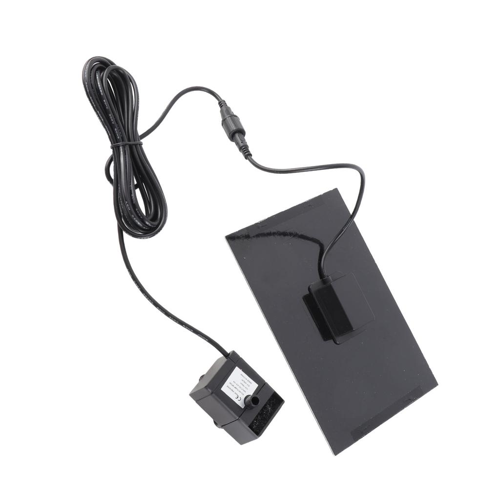 Decdeal Solar-Powered Pump Solar Panel Solar Pump For Rain Barrel Solar Pump With Battery Backup