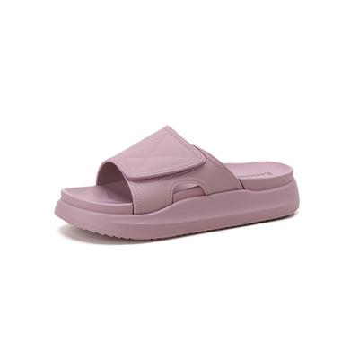 Kenichan Internet Celebrity Sandals And Slippers Women'S New Platform Mid-Heel Thick-Soled Seaside V