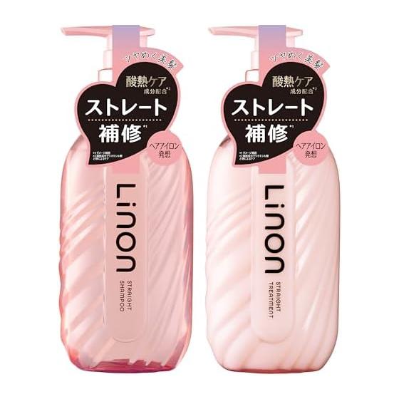 [Straight Keep] Linon Straight Keep Shampoo Refill Moisturizing Moisture Cohesion Soft Fresh Floral Scent 350ml (Bottle, Shampoo Treatment Set)