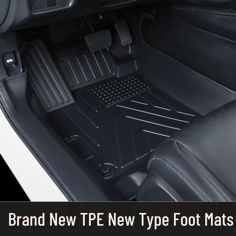 TPE Floor Mats for Highlander, RAV4, CRV, Accord, Civic, Corolla, Levin - 6D Door Sill Package