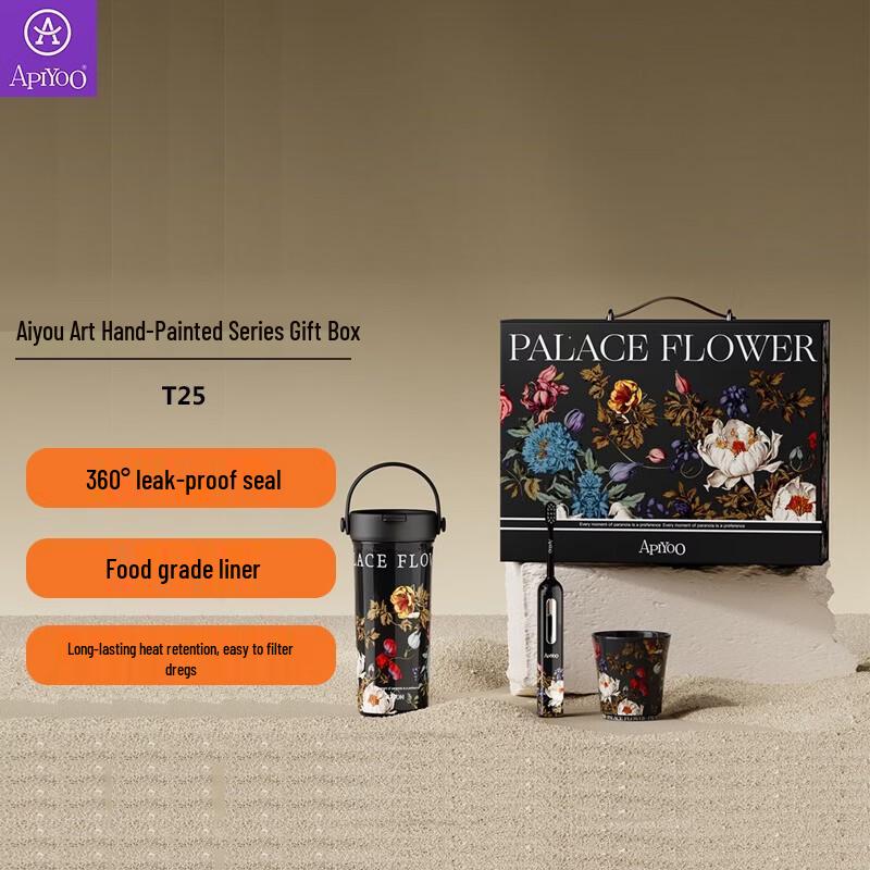 ApiYoo Artistic Hand-Painted Gift Set