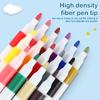 Fine-Point Acrylic Marker For Students Water-Based Ink Washable Colored Pen With Barreled