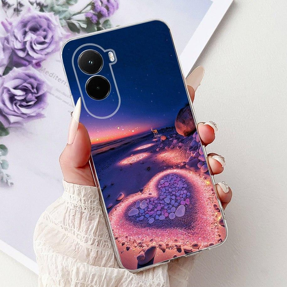 For Xiaomi Poco M7 4G Case Poco M7 Plus Cover Luxury Dragon Carp Soft Slim Silicone Phone Cases For Xiaomi PocoM7 M 7 2025 Shell