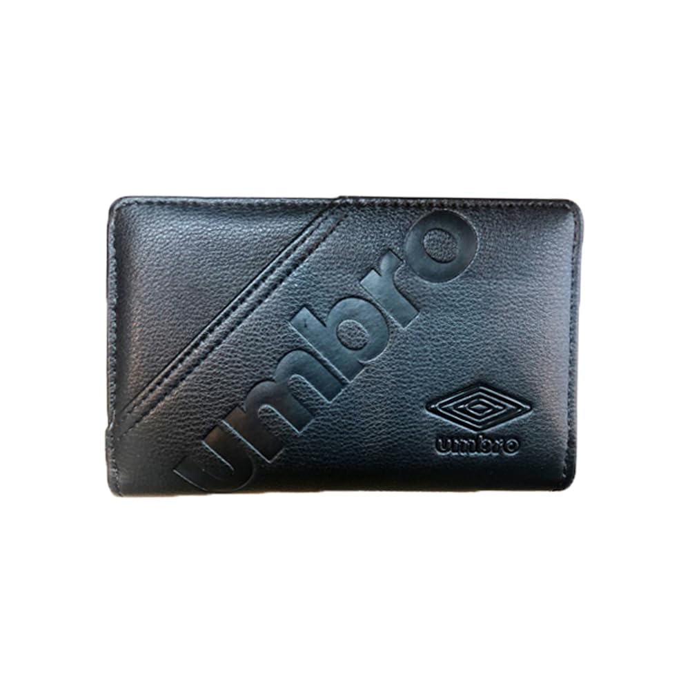 Umbro Cool Pocket Compact Wallet with Deep Bill Card for Men and Perfect for Club and Unisex Gift K-PARTS Compartment, Storage, Unisex, Women, Sports,