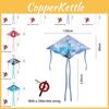 1.2 Meter Long Tail Kite For Children Cartoon Double Tail Kite