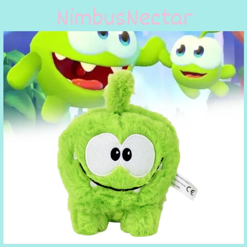Adorable Green Candy Monster Plush Toy Soft Rope Cutting Character For Kids