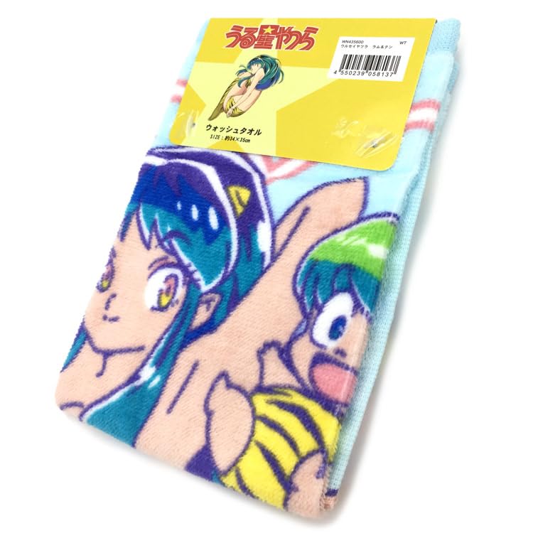 Полотенце Hayashi Wash 34 x 35 Urusei Yatsura Lum WN435600, прибл.. см, и Десять,