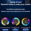 RGB LED Strip Sound Control Atmosphere Lights Smart App Control Rhythm Music Lamp for Car Bar Room Gaming Desktop Decoration