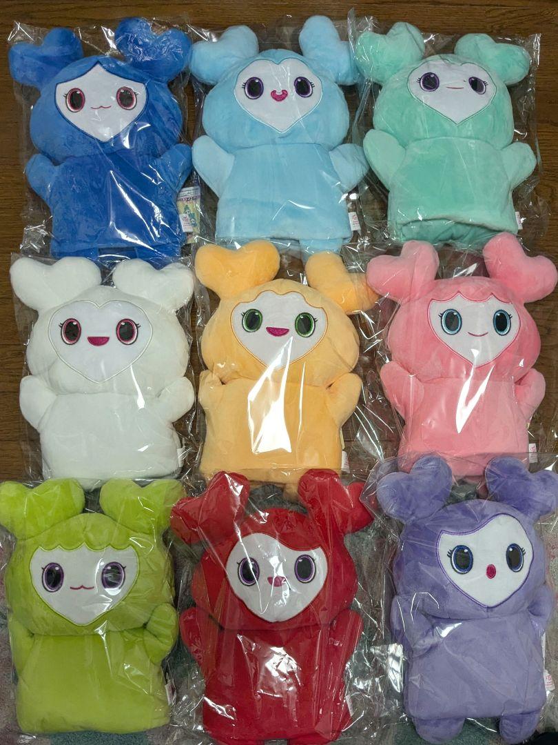 

[USED] TWICE LOVELYS Plush Puppets 9 Types Complete