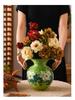 Hand-Painted Jingdezhen Ceramic Vase for Flower Arrangements in Living Rooms, Hotels, and B&Bs.