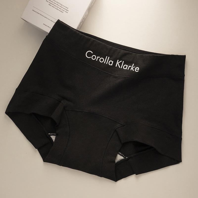 Женские антибактериальные хлопковые бесшовные боксеры-слипы со средней высокой посадкой 2XL (recommended 140-160 jin)