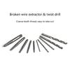 28Pcs Impact Damaged Bolt Remover Nut Screw Extractor Socket Removal Tool Kit