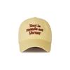 VARZAR TMV Lettering Ball Cap [Twill Yellow]