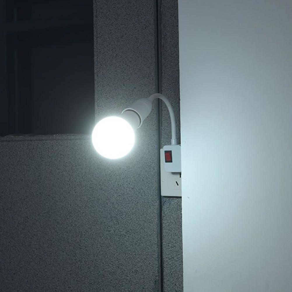 EU US Direkt Plug-in Lampe Basis E27 Rotary Lampe Buchse Birne Halter Flexible Lampe Halter Konverter