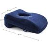 BOLLAER Nap Sleeping Pillow Cushion for Office, Memory Foam Slow Rebound Face Down Desk Pillow Cushion Nap Sleeping Pillow, Removable Washable Velvet