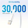 Nabíjací kábel pre iPhone lightning dátový kábel originálny USB A nabíjací kábel vhodný pre iPhone 13 12 11