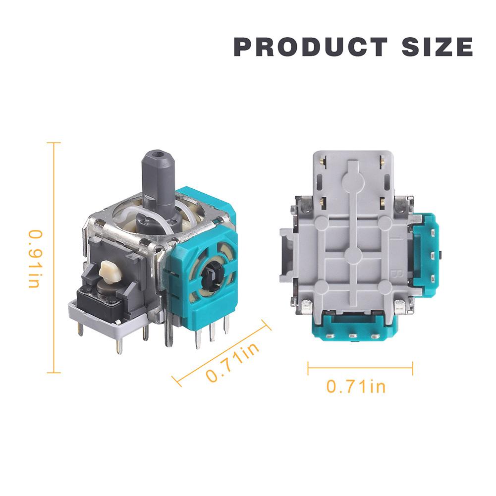 10/20Pcs Replacement 3D Analog Joystick Thumb Stickfor Xbox One Controller ThumbStick Repair Parts Accessories for Xbox One