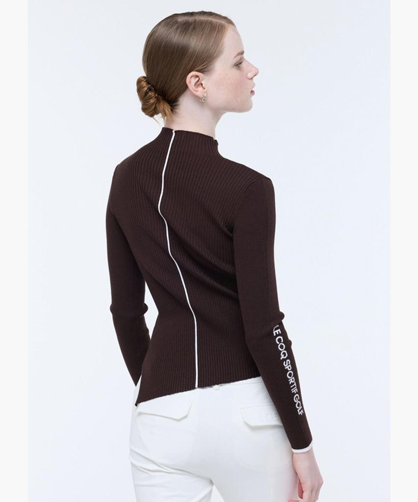 LECOQ GOLF Women'S Basic Ribbed Sweater (Gq322Lkp81)