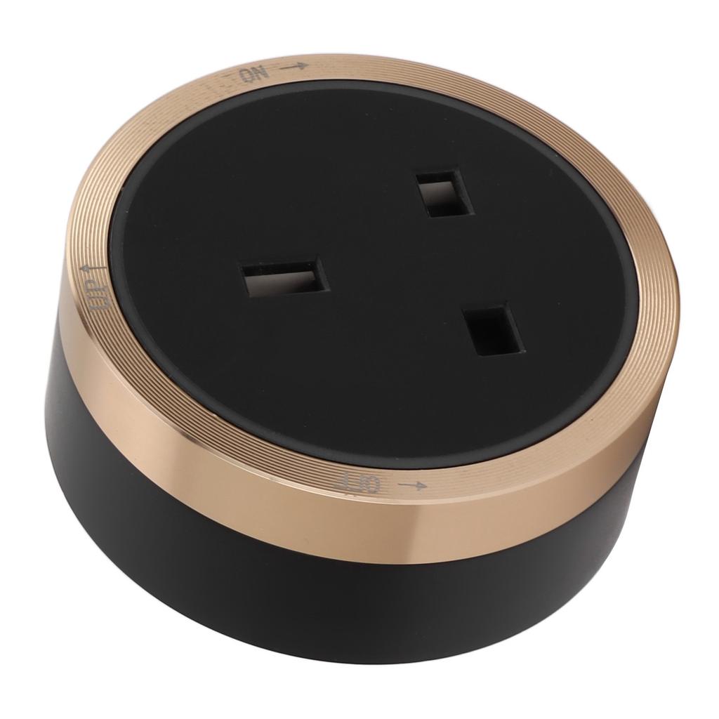 13A Power Track Socket Removable Electric Outlet Slide Guide Adapter for Home Bedroom Kitchen