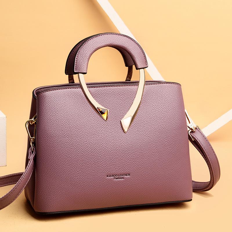 2025 Retro European & American Style Large Capacity Women's Crossbody Handbag
