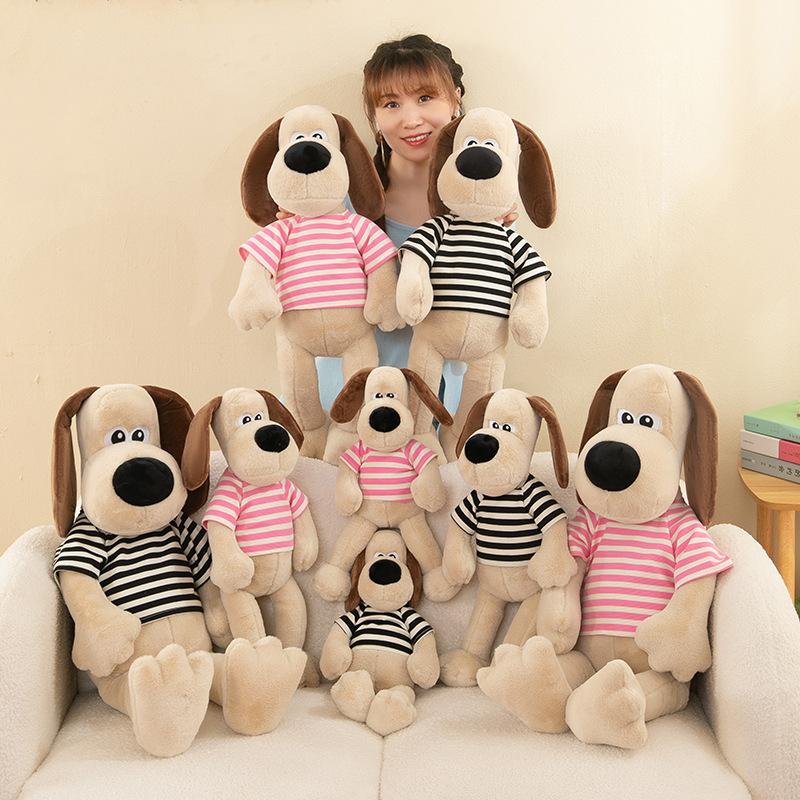 Leader Dog Dressing Plush Doll Pillow Cute Doll Bed Ornaments Toys Girls Gifts for Friends Dolls