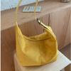 Handbag Vintage PU Crossbody Bag Large Capacity Female Tote Bag Suede Matte Hobo Bag  Students