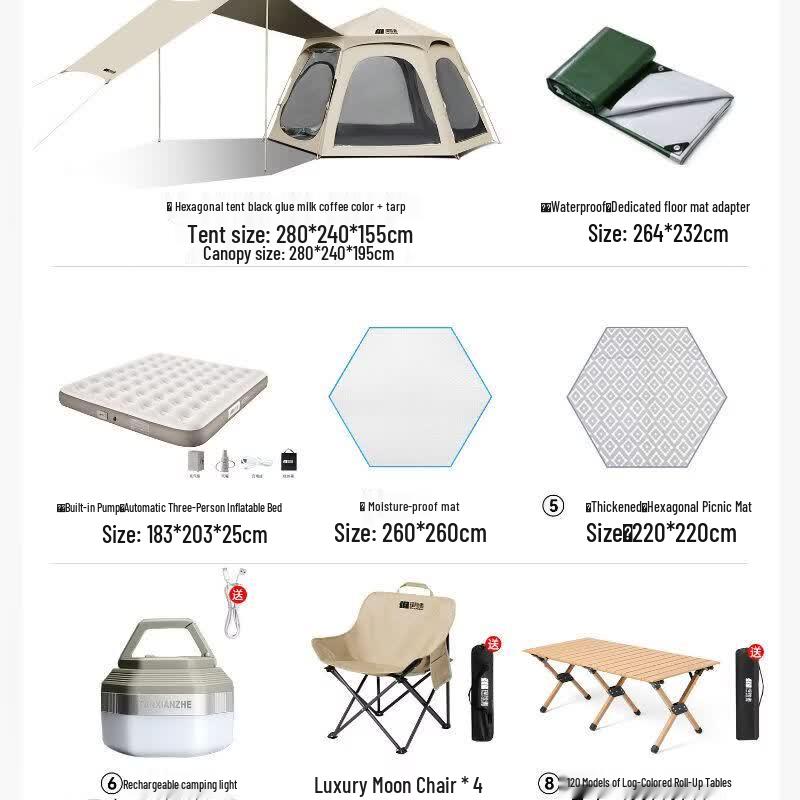 Explorer Outdoor Portable Folding Camping Tent