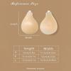 1 Coppia Reggiseno Sollevante a Forma di Cucchiaio Con Spalline Per Anti-Rilassamento, Raccoglitore Invisibile e Senza Cuciture, Patch Toracica in Silicone