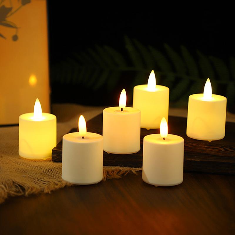 Battery-Operated Pumpkin LED Candle Festival Decorative Night Lantern For Bedroom Living Room