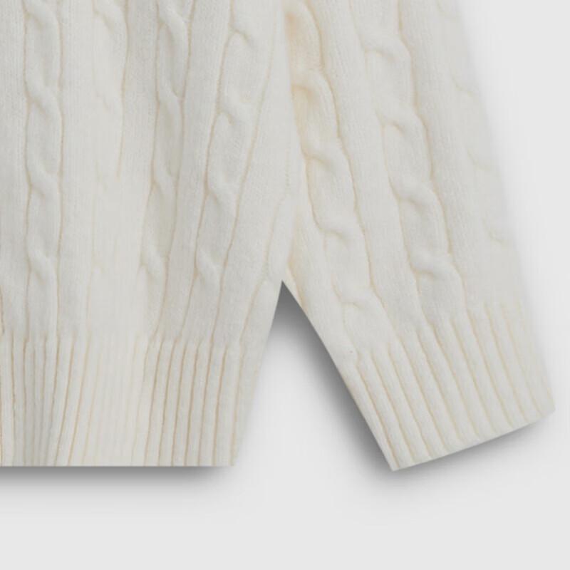 GAP Toddler Boys' Cable-Knit Stand-Collar Cardigan