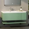 Bathroom Washbasin with Storing Tray Big Sink Wide Platform Large Storage Space Spacious Drawer Store Clothes Stable