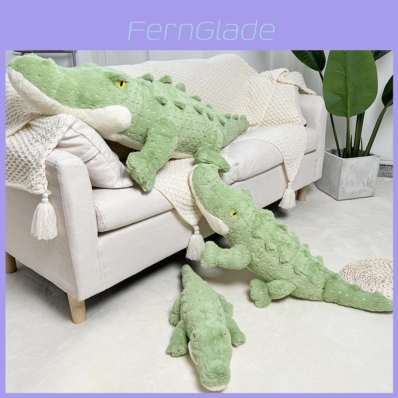 Crocodile Plush Toy Giant Pillow With Pp Cotton Filling For Kids Sleep And Play