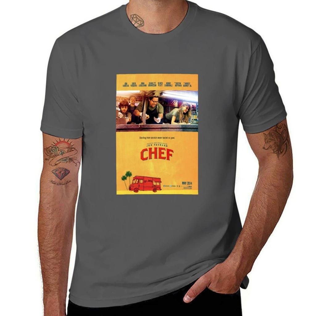 Chef Poster Tshirt Creative Graphic Tee Shirt