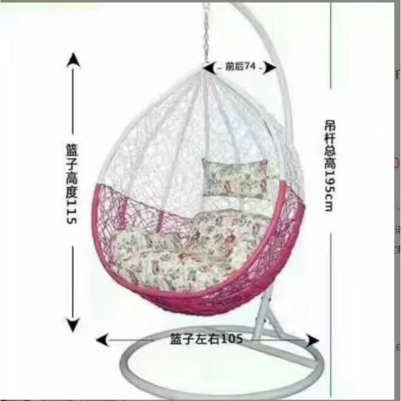 For Price Indoor Outdoor Acrylic Modern Hanging Swing Chair Bamboo Patio Rattan Wicker Egg Swing Clear Chair