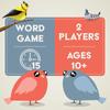 A Little Wordy Verbose Bird Game Card Family Gathering Game Card Board Game
