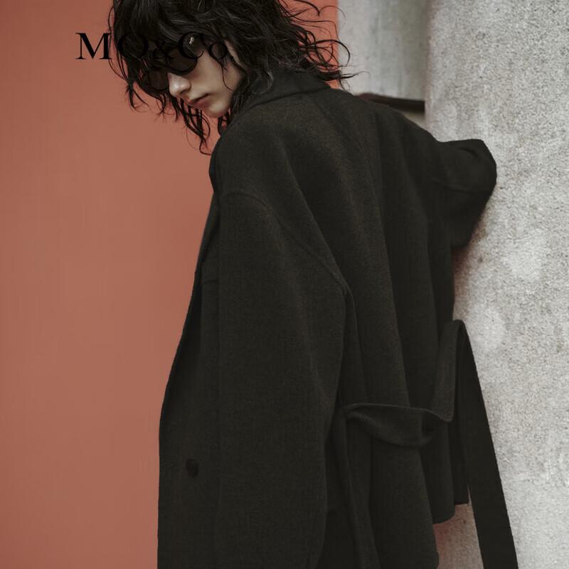 MO&Co. Women's Merino Wool Blazer Coat