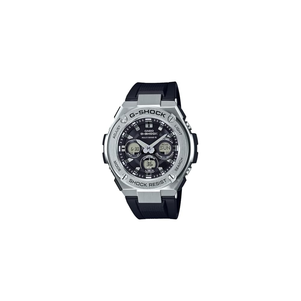 [Casio] G-Shock Watch [Domestic Genuine Product] G-STEEL Radio-Controlled Solar GST-W310-1AJF Men s Black