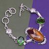 Wild Horse Jasper Gemstone Silver Jewelry Bracelet Jasper 11.00 CTW
