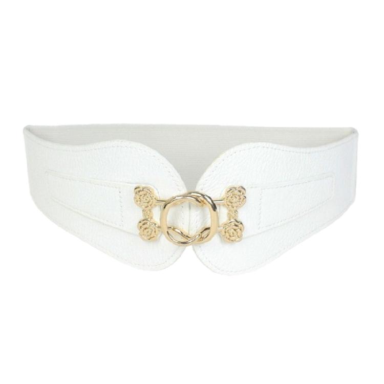 Женский Эластичный Корсет с Металлической Пряжкой Корсет под Грудь для Банкетного Платья 1