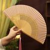 Folding Fan In Ancient Chinese Style for Women, Easy To Carry In Summer, Suitable for Dance, Hanfu, Cheongsam, and Runway Shows, Easy To Open and
