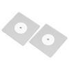 2Pcs LED Lighting Cup Mat Square Acrylic Adjustable Mode Cup Pad Base Lamp for Bar KTV