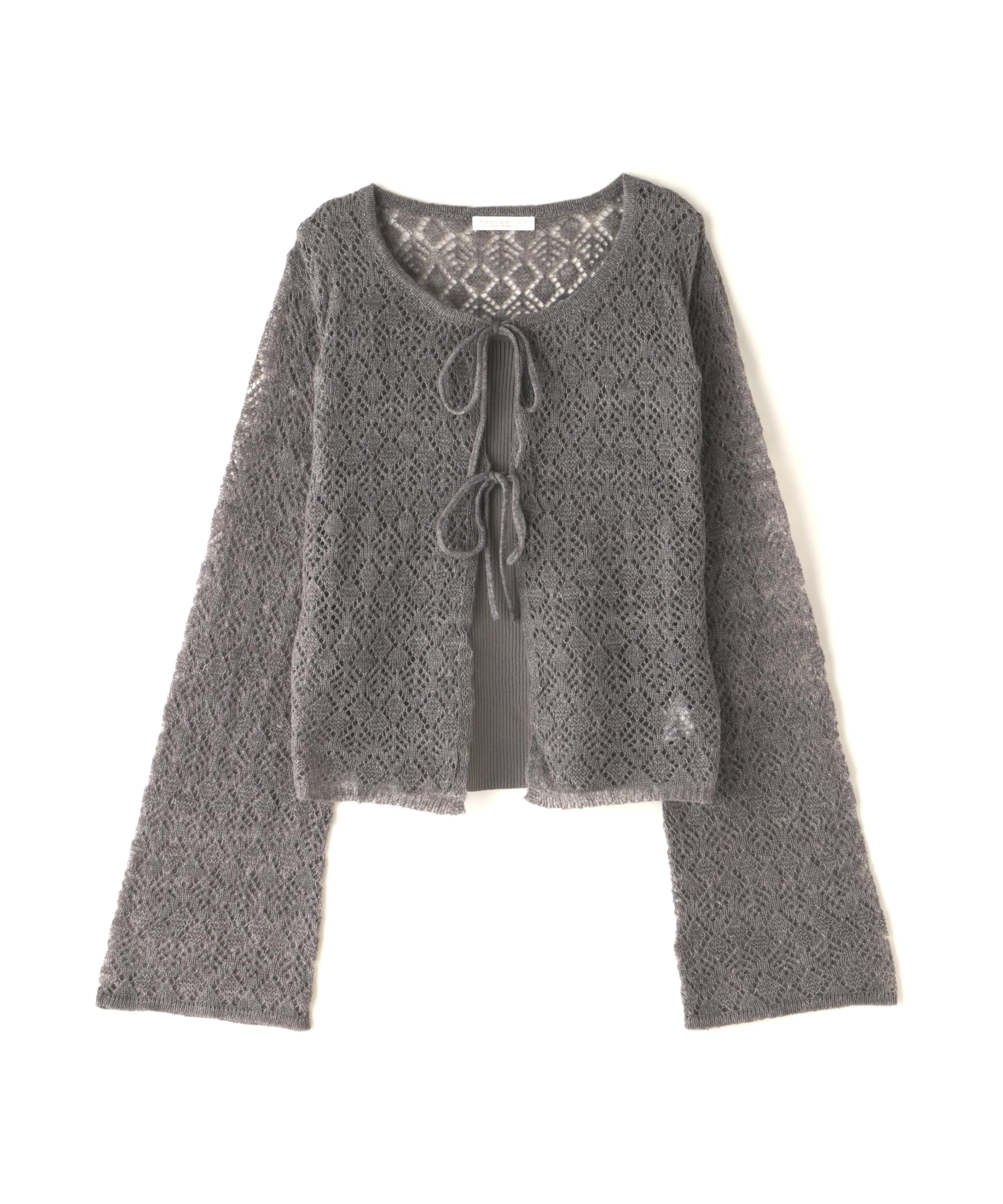 

Proportion Body Dressing Серый Ажурный Вязаный Свитер Комплект Женский