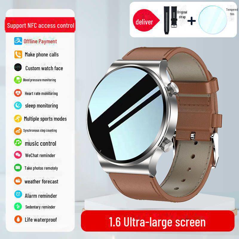 Huaqiangbei GT9 Pro Smartwatch - NFC, Call Function & Sports Tracking
