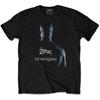 Men's Tupac Changes Slim Fit T-shirt Large Black