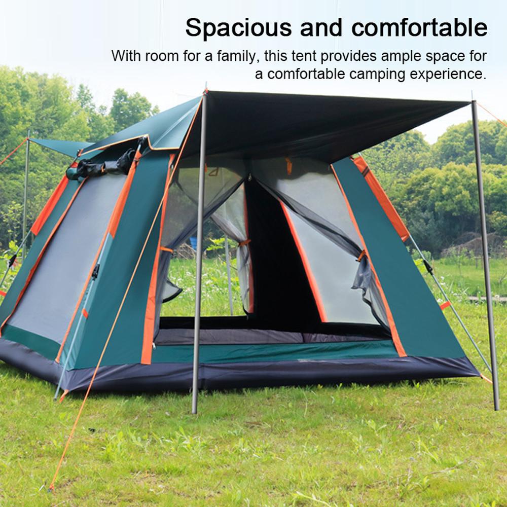 Foldable Outdoor Camping Rainproof Sunshine-proof Tent Automatic Quick-opening Tent Fishing Hiking Sunshine Shelter