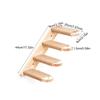 Cat Climbing Shelf Wall Mounted Sturdy Cat Climbing Steps Cat Stairway Cat Climbing Shelf Space-Saving Cat Stairs & Steps For