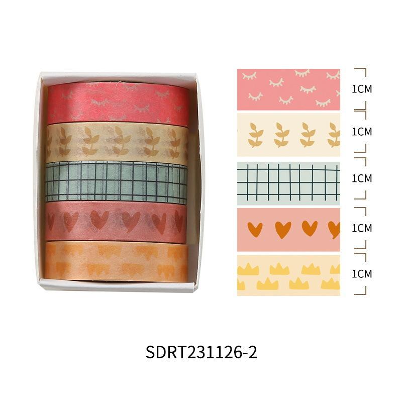 Tianquan Miaowu Washi Tape Set Cute Cartoon Decorative Paper Tape for Journaling Scrapbooking DIY Craft Sticker Supplies